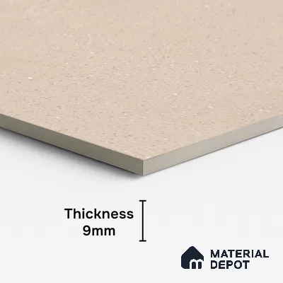 Punch Floor & Wall Tile TL 08031 Saga Beige 4 ft x 2 ft Matte Finish Vitrified Tile - 9 mm | Suitable For Living Room, Bedroom, Bathoom