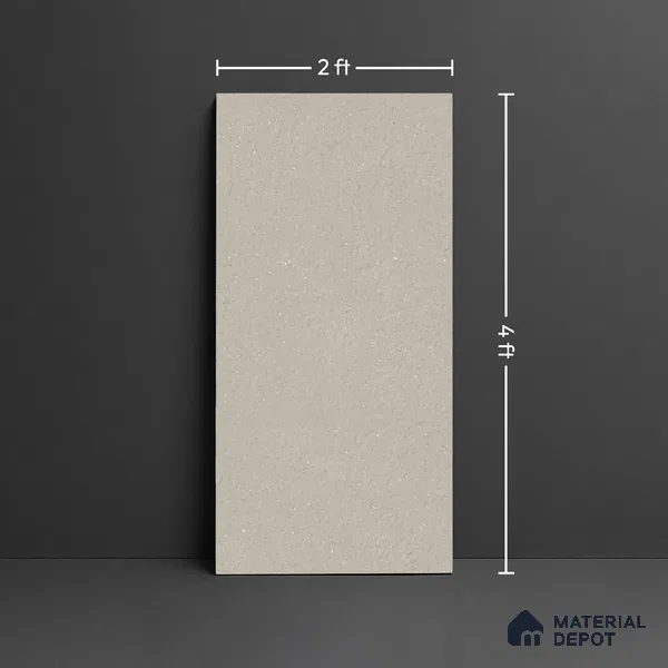 Punch Floor & Wall Tile TL 08031 C Sage Mist 4 ft x 2 ft Matte Finish Vitrified Tile - 9 mm | Suitable For Living Room, Bedroom, Bathoom