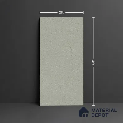 Punch Look Floor & Wall Tile TL 08031 E Saga Green 4 ft x 2 ft Vitrified Matte Finish - 9 mm