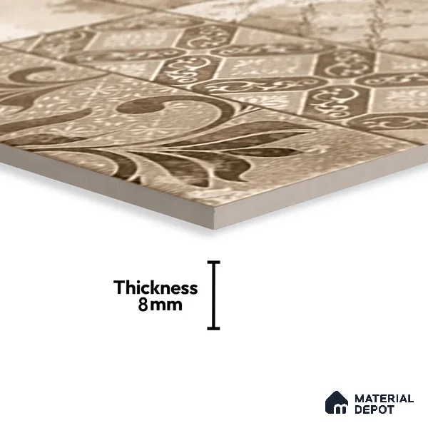 Highlighter Wall Tile TL 06552 B NG Picaso HL 2 ft x 1 ft Ceramic Glossy Finish - 8 mm | Suitable for Living Room, Kitchen & Bathroom (Sample)