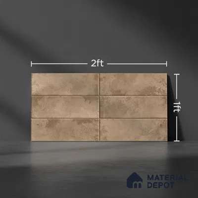 Highlighter Wall Tile TL 06552 C Picaso DK 2 ft x 1 ft Ceramic Glossy Finish - 8 mm | Suitable for Living Room, Kitchen & Bathroom (Sample)