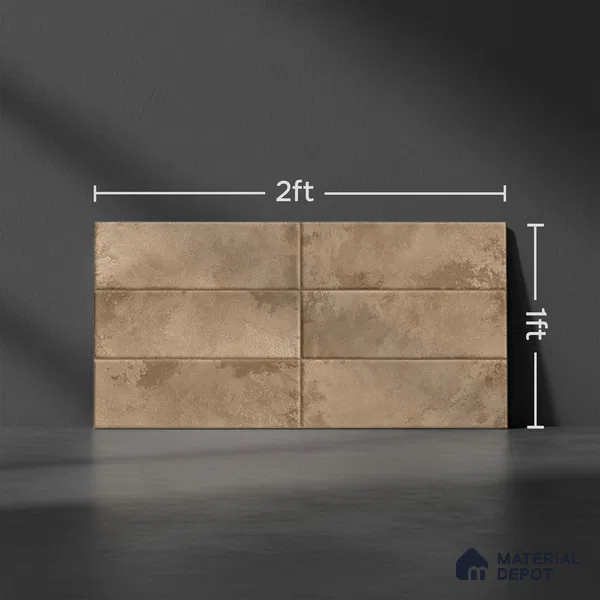 Highlighter Wall Tile TL 06552 C Picaso DK 2 ft x 1 ft Ceramic Glossy Finish - 8 mm | Suitable for Living Room, Kitchen & Bathroom (Sample)