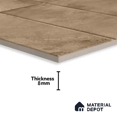 Highlighter Wall Tile TL 06552 C Picaso DK 2 ft x 1 ft Ceramic Glossy Finish - 8 mm | Suitable for Living Room, Kitchen & Bathroom (Sample)