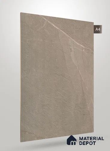 Brown Marble Look BG 1778 8 ft x 4 ft Texture Finish Decorative Laminate - 1.25 mm | Suitable for TV Unit, Wardrobe, Kitchen Cabinets
