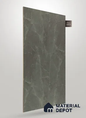Green Marble Look BG 1779 8 ft x 4 ft Texture Finish Decorative Laminate - 1.25 mm | Suitable for TV Unit, Wardrobe, Kitchen Cabinets