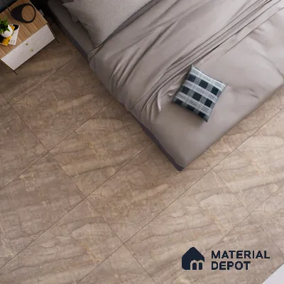 Marble Floor & Wall Tile TL 05619 B Brown Sagon 4 ft x 2 ft Matte Finish Vitrified Tile - 9 mm