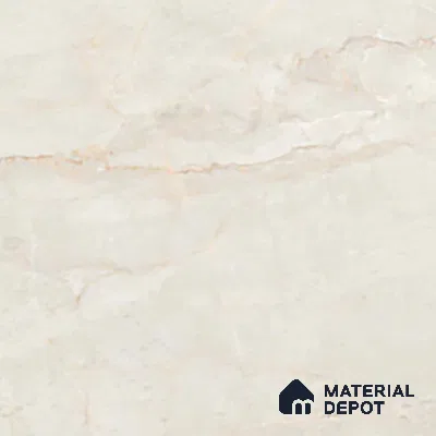 Marble Floor & Wall Tile TL 05619 Bianco Sagon 4 ft x 2 ft Matte Finish Vitrified Tile - 9 mm