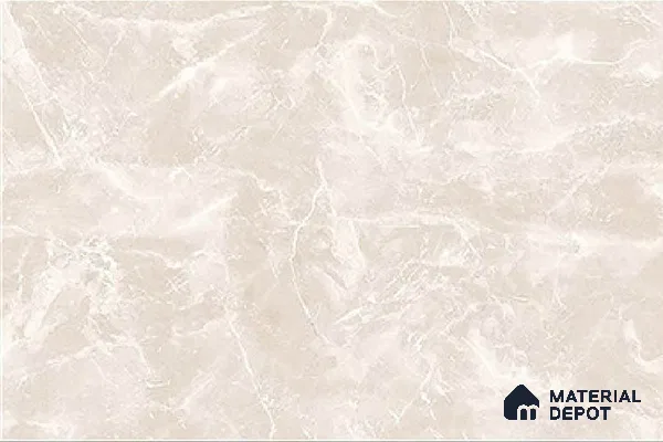 TL 01910 C Marble White Dark 18 x 12 inch Glossy Finish Ceramic Wall Tile - 6 mm