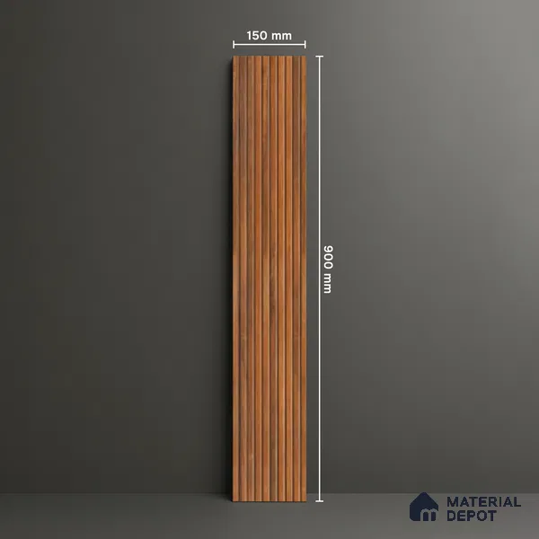 Wood Look Floor Tile TL 06578 C Ipe Out Nature 35 Inch x 6 Inch Vitrified Matte Finish - 9 mm | 2-3 mm Spacer is Mandatory (Sample)