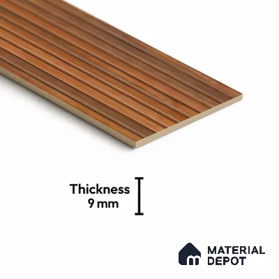 Wood Look Floor Tile TL 06578 C Ipe Out Nature 35 Inch x 6 Inch Vitrified Matte Finish - 9 mm | 2-3 mm Spacer is Mandatory (Sample)