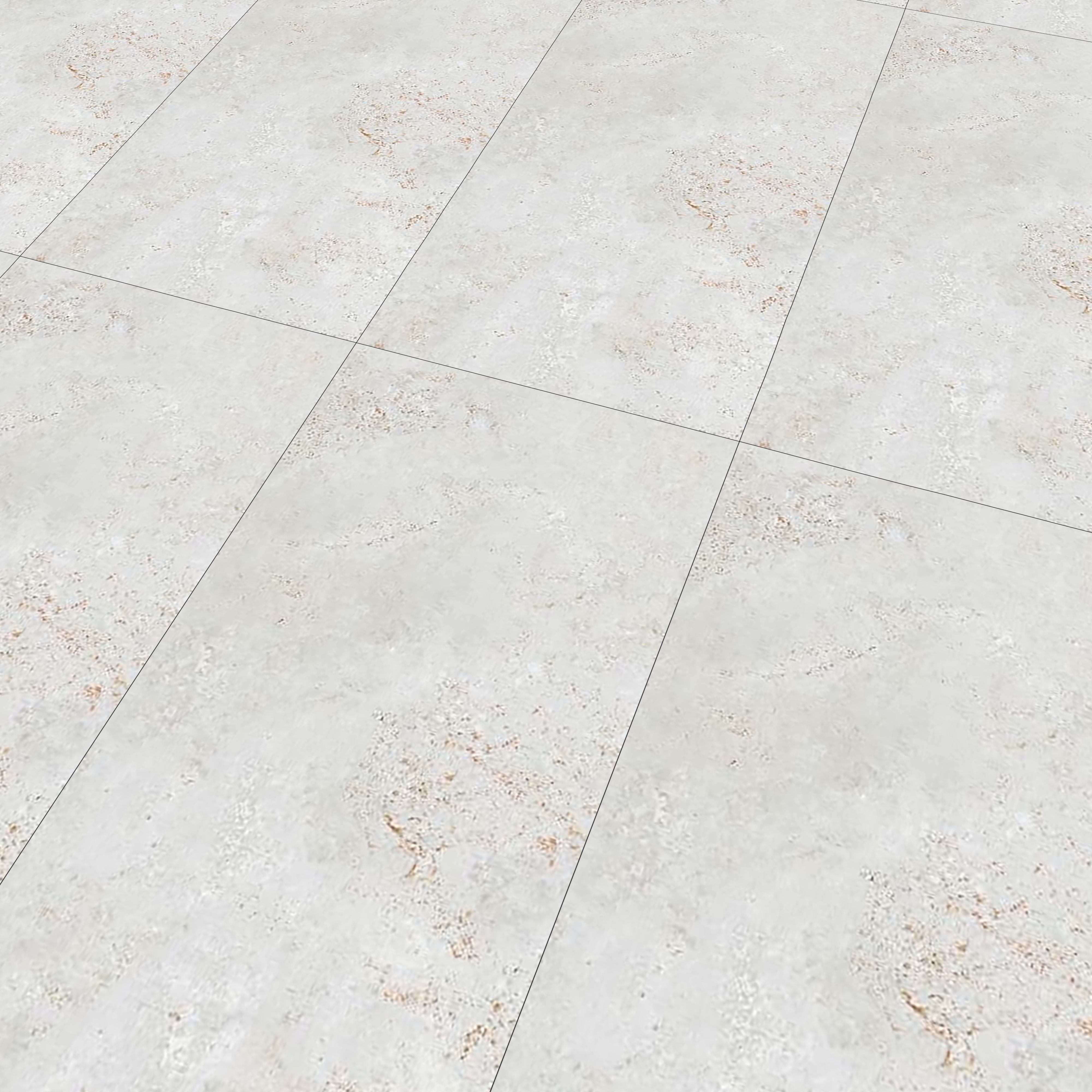 Stone Look Floor Tile TL 06647 B Briona White 4 ft x 2 ft Vitrified Matte Finish - 9 mm | (Random 4) | Suitable for Living Room, Bedroom, Bathroom, Kitchen, Office, Elevation & Dining