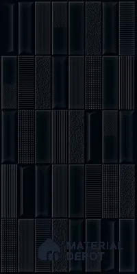 TL 00703 Black Charcoal Matte Finish 4 ft x 2 ft Full Body Vitrified Tile - 9 mm (Sample)
