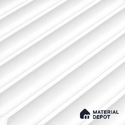 Faux Subway Wall Tile TL 06508 B  White 1808 24 inch x 12 inch Ceramic Glossy Finish - 8 mm | Suitable for Accent / Feature Walls, Bathroom, Kitchen Wall & Backsplashes | Please Expect a Slight Variation of Pattern