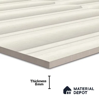 Faux Subway Wall Tile TL 06508 C  SR GL 8072 24 inch x 12 inch Ceramic Glossy Finish - 8 mm | Suitable for Accent / Feature Walls, Bathroom, Kitchen Wall & Backsplashes | Please Expect a Slight Variation of Pattern (Sample)