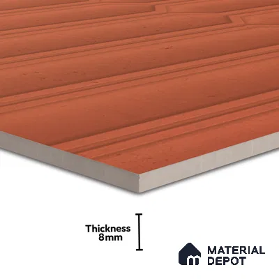 Faux Subway Wall Tile TL 06508 F  SR GL 8095 24 inch x 12 inch Ceramic Glossy Finish - 8 mm | Suitable for Accent / Feature Walls, Bathroom, Kitchen Wall & Backsplashes | Please Expect a Slight Variation of Pattern