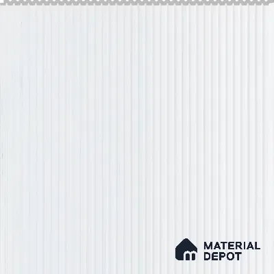 Frosted White Plain Colour Louver PN 02734 G 9.5 ft x 12 inch Charcoal Panel - 6 mm | Suitable for Feature Wall, TV Unit & Living Room | Width is Subjected to 5% Variation
