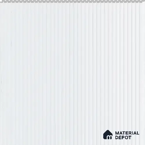 Frosted White Plain Colour Louver PN 02734 G 9.5 ft x 12 inch Charcoal Panel - 6 mm | Suitable for Feature Wall, TV Unit & Living Room | Width is Subjected to 5% Variation