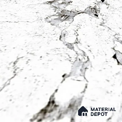 TL 02265 C White 2 ft x 2 ft Matte Finish Carving Vitrified Floor & Wall Tile - 9.5 mm