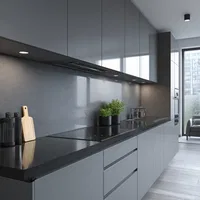 Black Kitchen Tiles