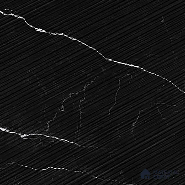 Marble Floor & Wall Tile | TL 00682 Black Matte Finish 4 ft x 2 ft Matte Finish Vitrified Vitrified Tile - 9 mm | Suitable For Living Room, Bedroom, Dining Area