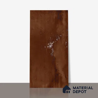 Metallic Floor & Wall Tile TL 06495 C Ferro Oxide 4 ft x 2 ft Vitrified Matte Finish - 9 mm | Suitable for Living Room, Bedroom, Kitchen & Bathroom (Sample)