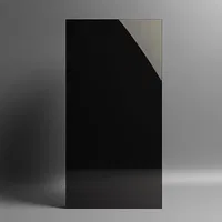 Black Plain Tiles