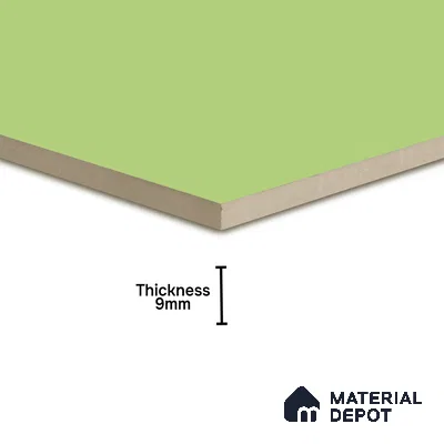 Plain Pastel Wall & Floor Tile TL 04920 P Estilo Retro Plain Olive Green 1 ft x 1 ft Ceramic Matte Finish - 9 mm | Suitable for Living Room, Dining, Bedroom, Foyer, Patio (Sample)