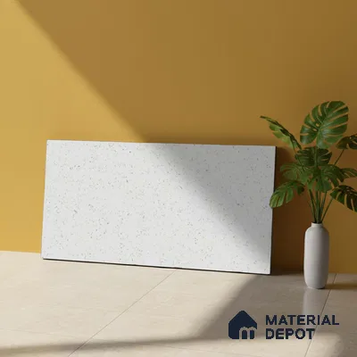 Stone Wall Tile TL 06544 D Mosaic Stone White 2 ft x 1 ft Ceramic Matte Finish - 8 mm | Suitable for Living Room, Kitchen & Bathroom (Sample)