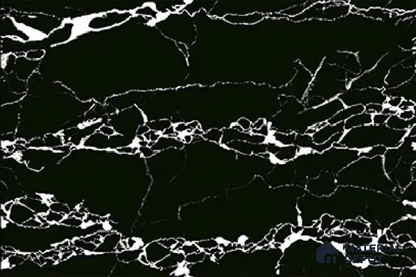 TL 01902 C Black Dark 18 x 12 inch Glossy Finish Ceramic Wall Tile - 6 mm