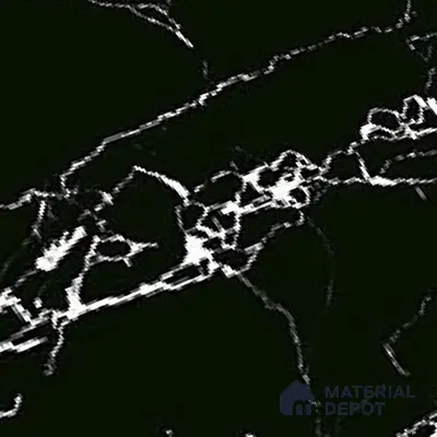 TL 01902 C Black Dark 18 x 12 inch Glossy Finish Ceramic Wall Tile - 6 mm
