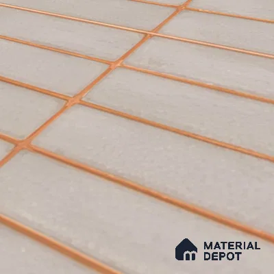 Faux Subway Wall Tile Tile TL 04392 D Blash Plain Cream 1 ft x 1 ft Matte Finish Ceramic Tile - 9 mm | Suitable For Kitchen, Bathroom, Dining Area | Please Expect a Slight Variation of Pattern