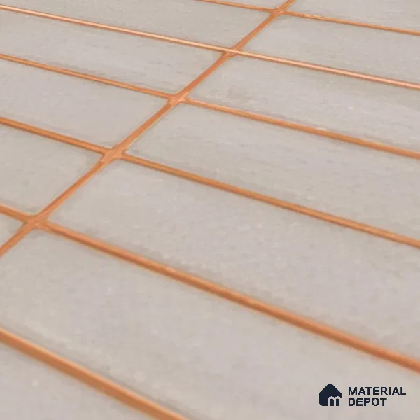 Faux Subway Wall Tile Tile TL 04392 D Blash Plain Cream 1 ft x 1 ft Matte Finish Ceramic Tile - 9 mm | Suitable For Kitchen, Bathroom, Dining Area | Please Expect a Slight Variation of Pattern