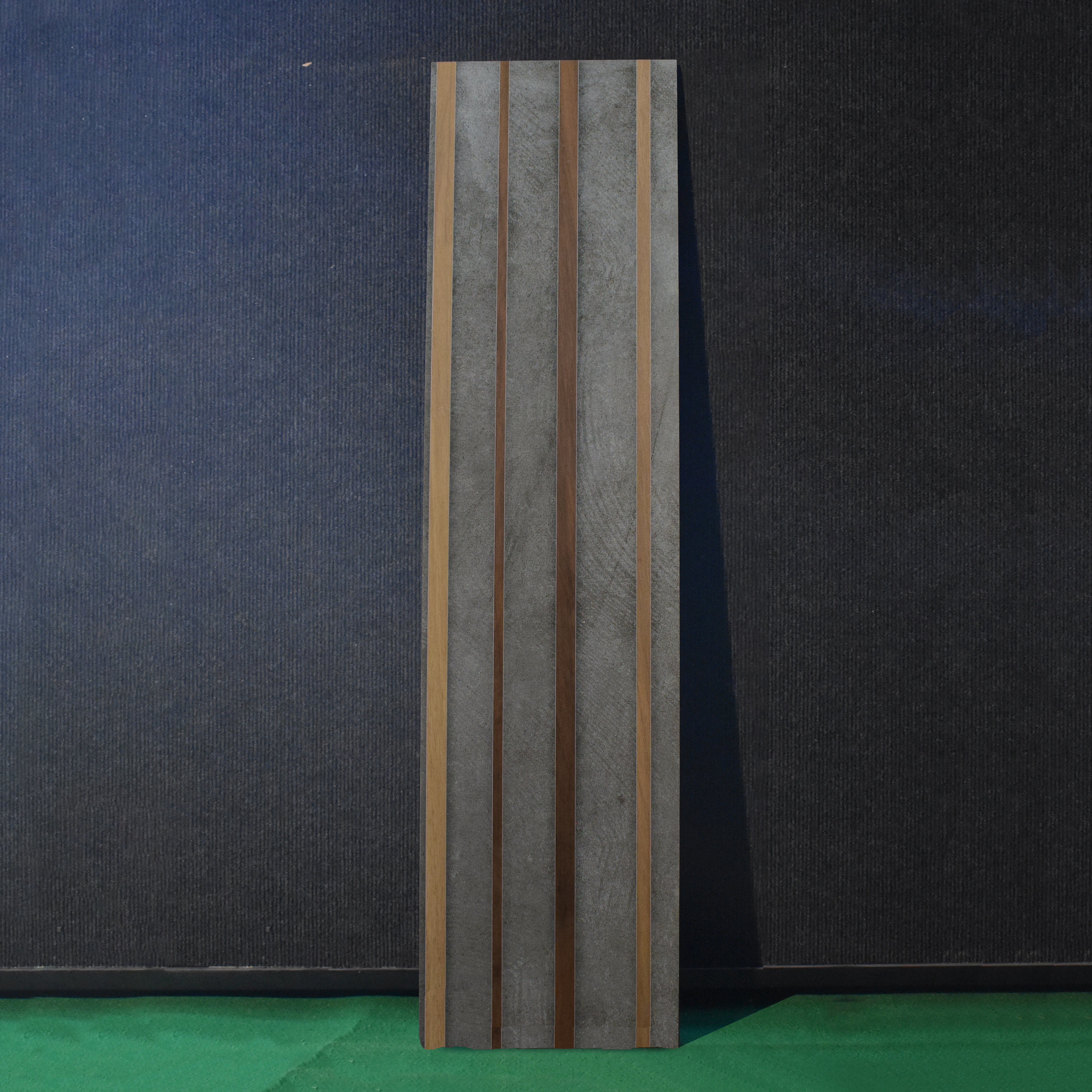 TL 01205 B Blend Grey Deco 1200x300 mm GVT Carving Matte Finish Abstract Look Tile - 9 mm (Sample)