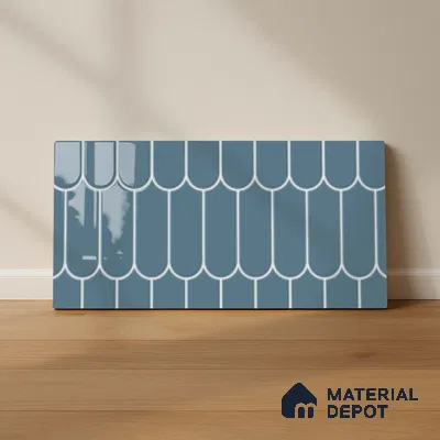 TL 05761 B Aqua Chromatic 600x300 mm Glossy Finish Ceramic Wall Tile - 7 mm | Please Expect a Slight Variation of Pattern (Sample)