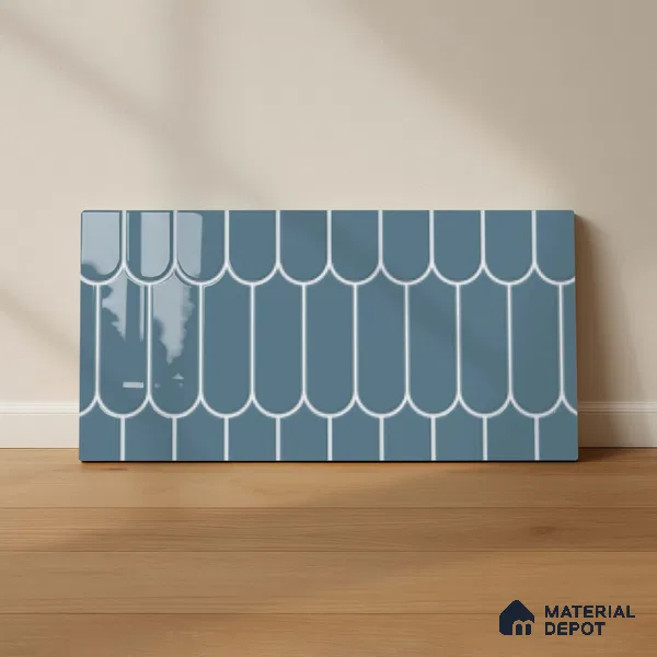 TL 05761 B Aqua Chromatic 600x300 mm Glossy Finish Ceramic Wall Tile - 7 mm | Please Expect a Slight Variation of Pattern (Sample)