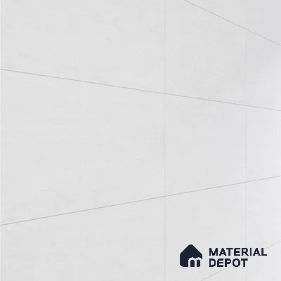 Cement Wall Tile TL 06486 B   24 inch x 12 inch Ceramic Matte Finish - 8 mm | Suitable for Accent / Feature Walls, Living Room, Bedroom, Bathroom, Kitchen Wall & Backsplashes (Sample)
