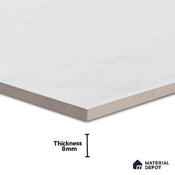 Cement Wall Tile TL 06486 B   24 inch x 12 inch Ceramic Matte Finish - 8 mm | Suitable for Accent / Feature Walls, Living Room, Bedroom, Bathroom, Kitchen Wall & Backsplashes (Sample)