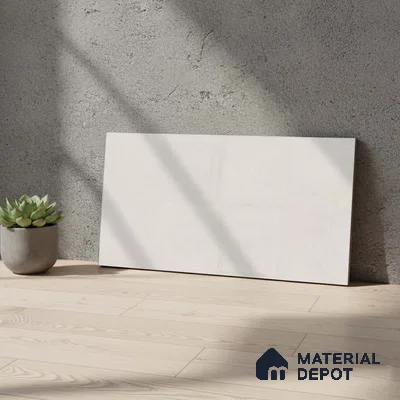 Highlighter Wall Tile TL 06531 E G Lux Silver Decor 2 ft x 1 ft Ceramic Matte Finish - 8 mm | Suitable for Kitchen, Bathroom & Balcony Walls (Sample)
