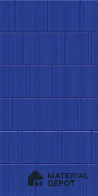 TL 00700 C Blue Mystic Series Aqua Blue Matte Finish 4 ft x 2 ft Full Body Vitrified Tile - 9 mm (Sample)