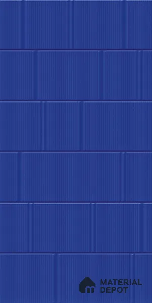 TL 00700 C Blue Mystic Series Aqua Blue Matte Finish 4 ft x 2 ft Full Body Vitrified Tile - 9 mm (Sample)