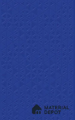 TL 00700 H Blue Mystic Series Pattern 7 Blue Chrome Finish 4 ft x 2 ft Full Body Vitrified Tile - 9 mm (Sample)