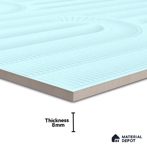 Punch Wall Tile TL 06501 B   24 inch x 12 inch Ceramic Sugar Finish - 8 mm | Suitable for Accent / Feature Walls & Bathroom Wall