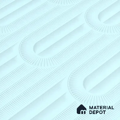 Punch Wall Tile TL 06501 B   24 inch x 12 inch Ceramic Sugar Finish - 8 mm | Suitable for Accent / Feature Walls & Bathroom Wall
