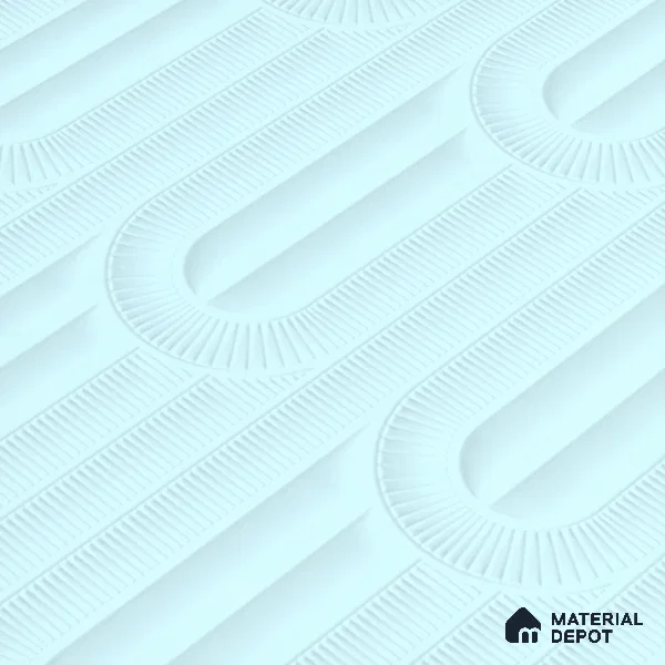 Punch Wall Tile TL 06501 B   24 inch x 12 inch Ceramic Sugar Finish - 8 mm | Suitable for Accent / Feature Walls & Bathroom Wall
