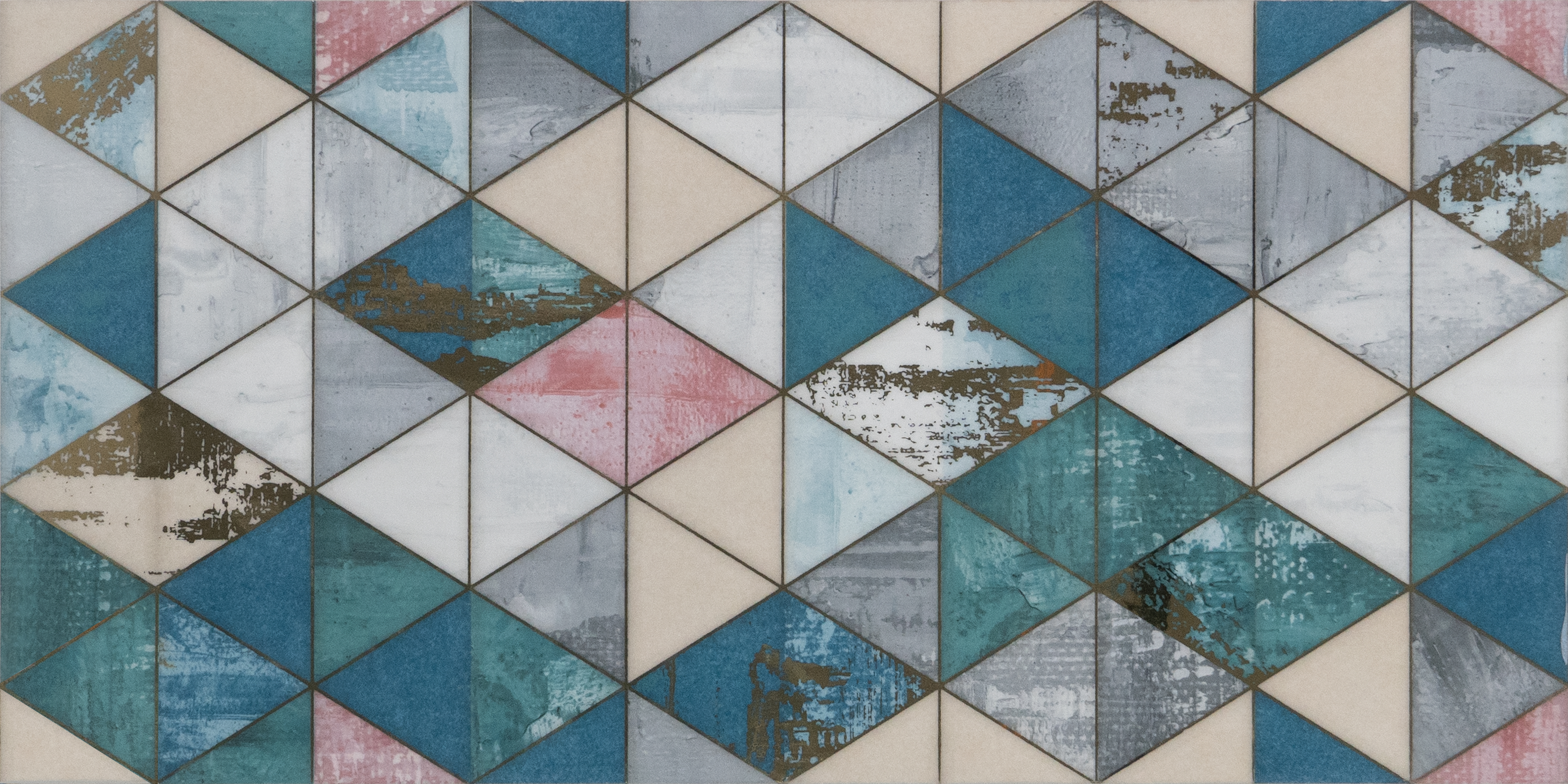 Glass Highlighter Wall Tile TL 00263 Harbour Patch 2 ft x 1 ft Glossy Finish Ceramic Tile - 9 mm | Suitable For Kitchen, Bathroom & Accent/Feature Wall
