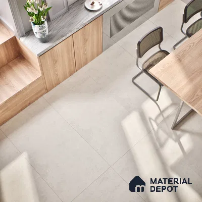 Stone Look Wall & Floor Tile TL 06614 B Neutral Bianco 4 ft x 2 ft Vitrified Matte Finish - 9 mm | Random 4 | Suitable for Living Room, Bedroom, Bathroom, Kitchen, Dining