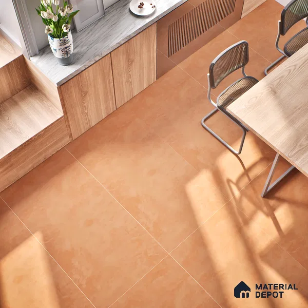 Stone Look Wall & Floor Tile TL 06614 C Neutral Coral 4 ft x 2 ft Vitrified Matte Finish - 9 mm | Random 4 | Suitable for Living Room, Bedroom, Bathroom, Kitchen, Dining (Sample)