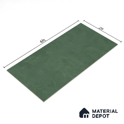Stone Look Wall & Floor Tile TL 06614 F Neutral Verde 4 ft x 2 ft Vitrified Matte Finish - 9 mm | Random 4 | Suitable for Living Room, Bedroom, Bathroom, Kitchen, Dining (Sample)