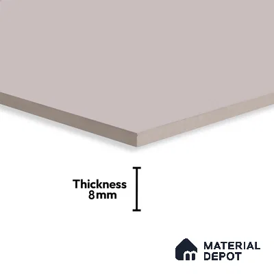 Plain Wall Tile TL 06526 D Mandavi Royal Grey 2 ft x 1 ft Ceramic Matte Finish - 8 mm | Suitable for Living Room, Kitchen & Bathroom (Sample)