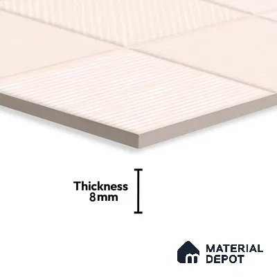 Highlighter Wall Tile TL 06526 G NG Mandavi Royal Pink HL 2 ft x 1 ft Ceramic Matte Finish - 8 mm | Suitable for Living Room, Kitchen & Bathroom (Sample)